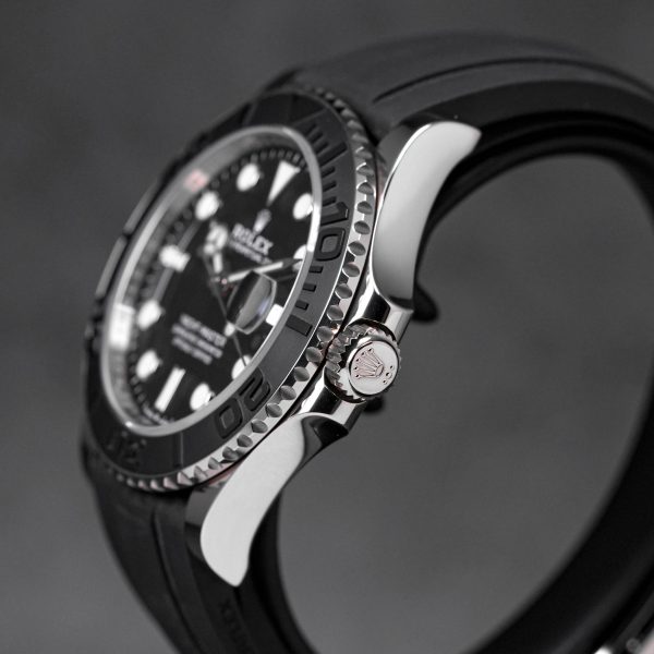 ROLEX YACHTMASTER OYSTERFLEX WHITEGOLD (2022) - Image 2