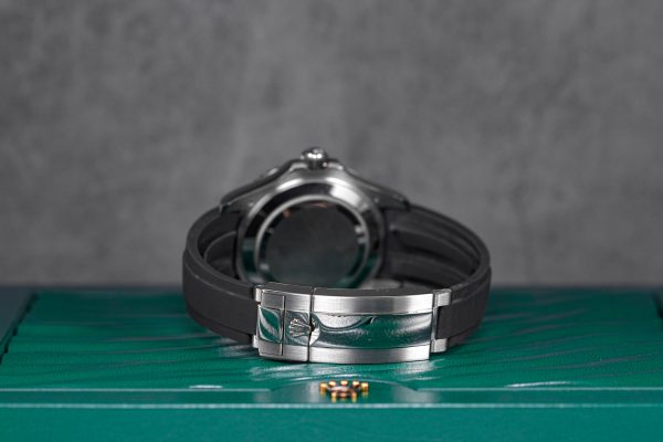 ROLEX YACHTMASTER OYSTERFLEX WHITEGOLD (2022) - Image 4